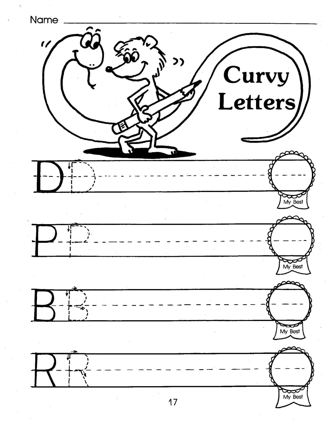 4. Printing ABC: UPPER CASE, straight, round, curves | English 4 Me 2